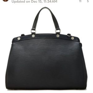 authentic  louie Vuitton top handle bag GM